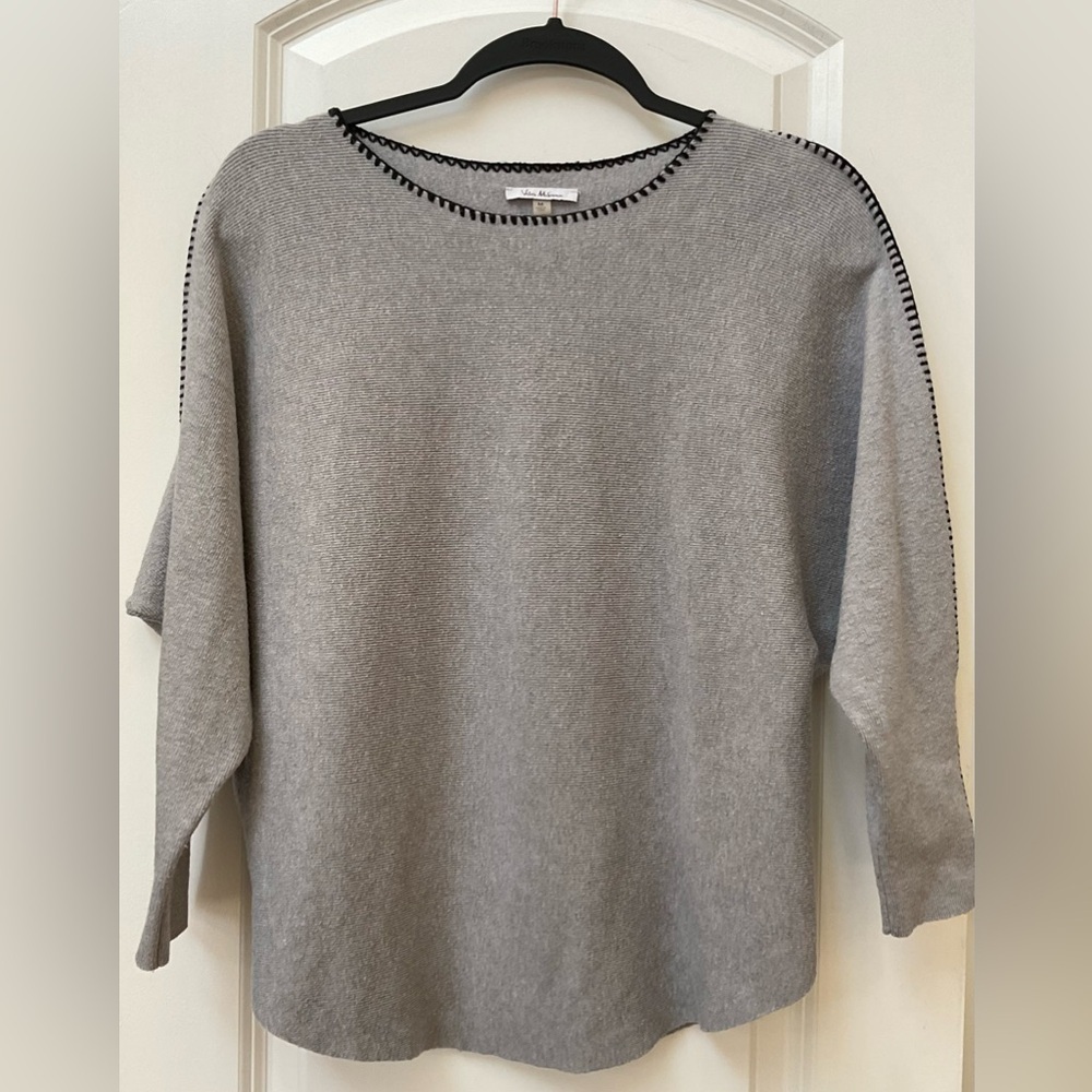 Vila Milano Stitch Trim Dolman Sleeve Sweater - Picture 2 of 5